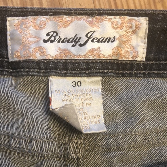 Brody Women’s grey/black skinny jeans. Size 30. - Picture 8 of 8